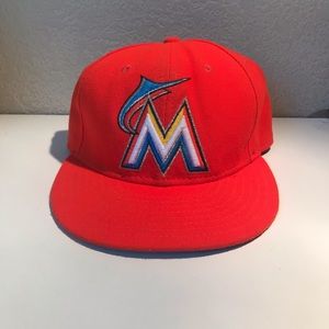 Fitted 7 1/2 New Era Miami Marlins